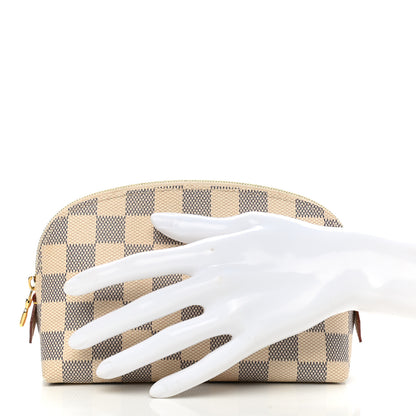 Louis Vuitton Damier Azur Cosmetic Pouch 2 of 8