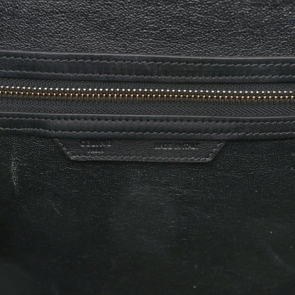 Celine Elephant Calfskin Mini Tri-Color Luggage Indigo 5 of 11