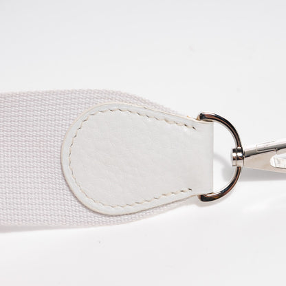 Hermes Taurillon Clemence Evelyne III GM White 5 of 15