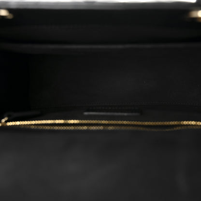 Christian Dior Lambskin Cannage Medium Lady Dior Black 9 of 21