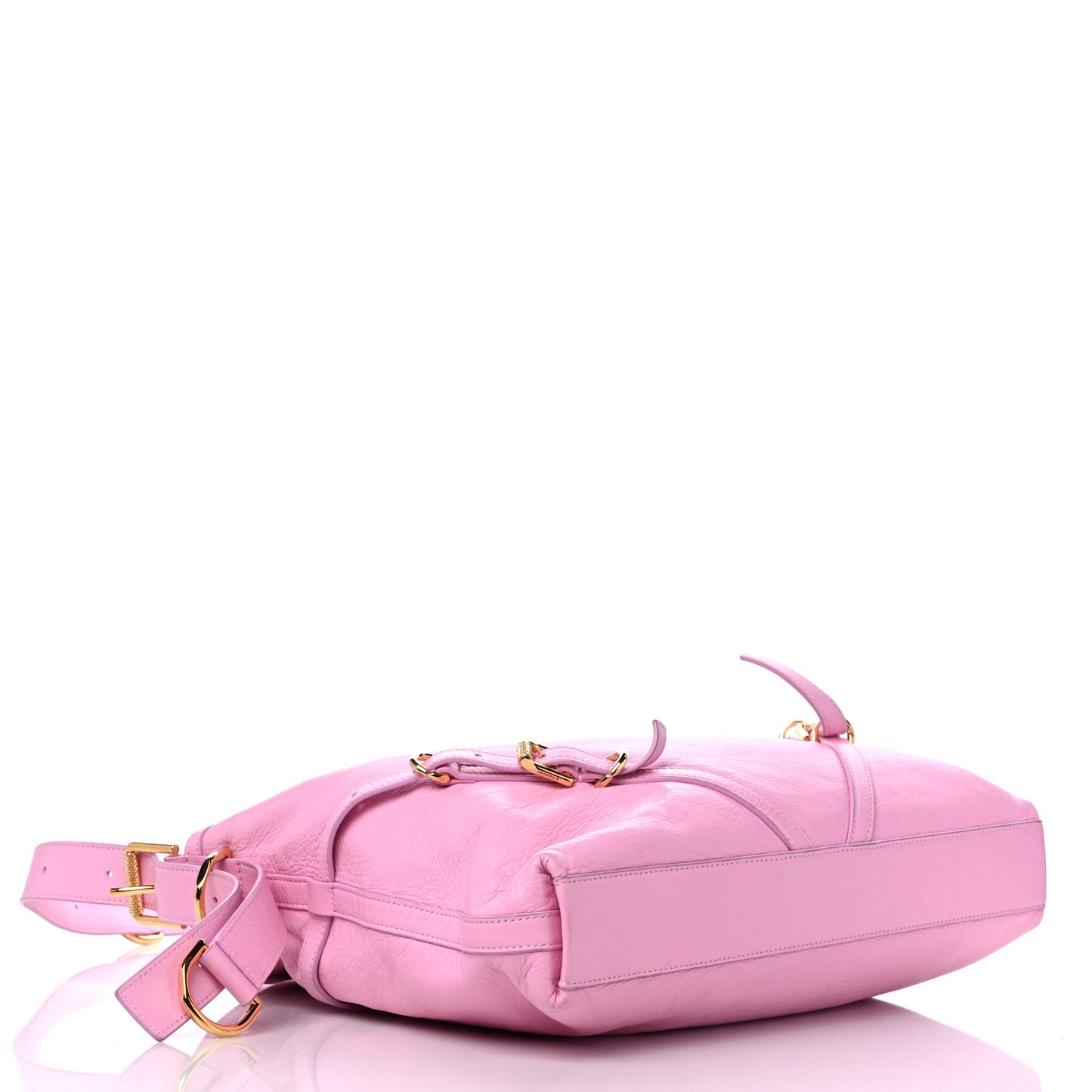 Calfskin Medium Voyou Bag Pink