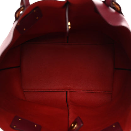Chloe Smooth Calfskin Medium Vick Tote Burnt Mahogany 5 of 9