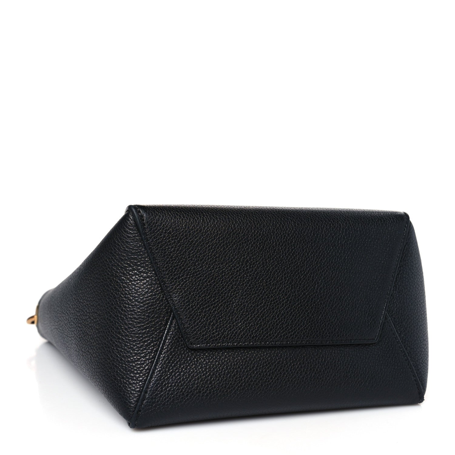 Celine Soft Grained Calfskin Small Sangle Bucket Bag Black 4 of 8