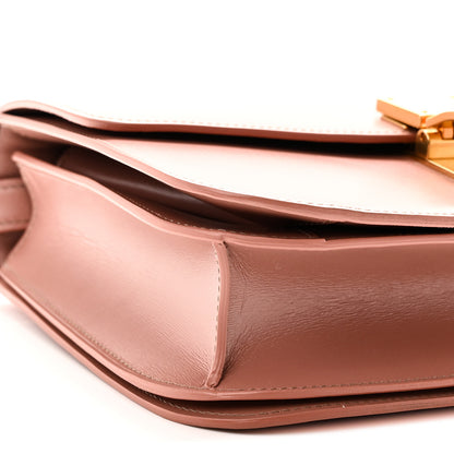 Celine Box Calfskin Medium Classic Box Flap Bag Antique Rose 9 of 10