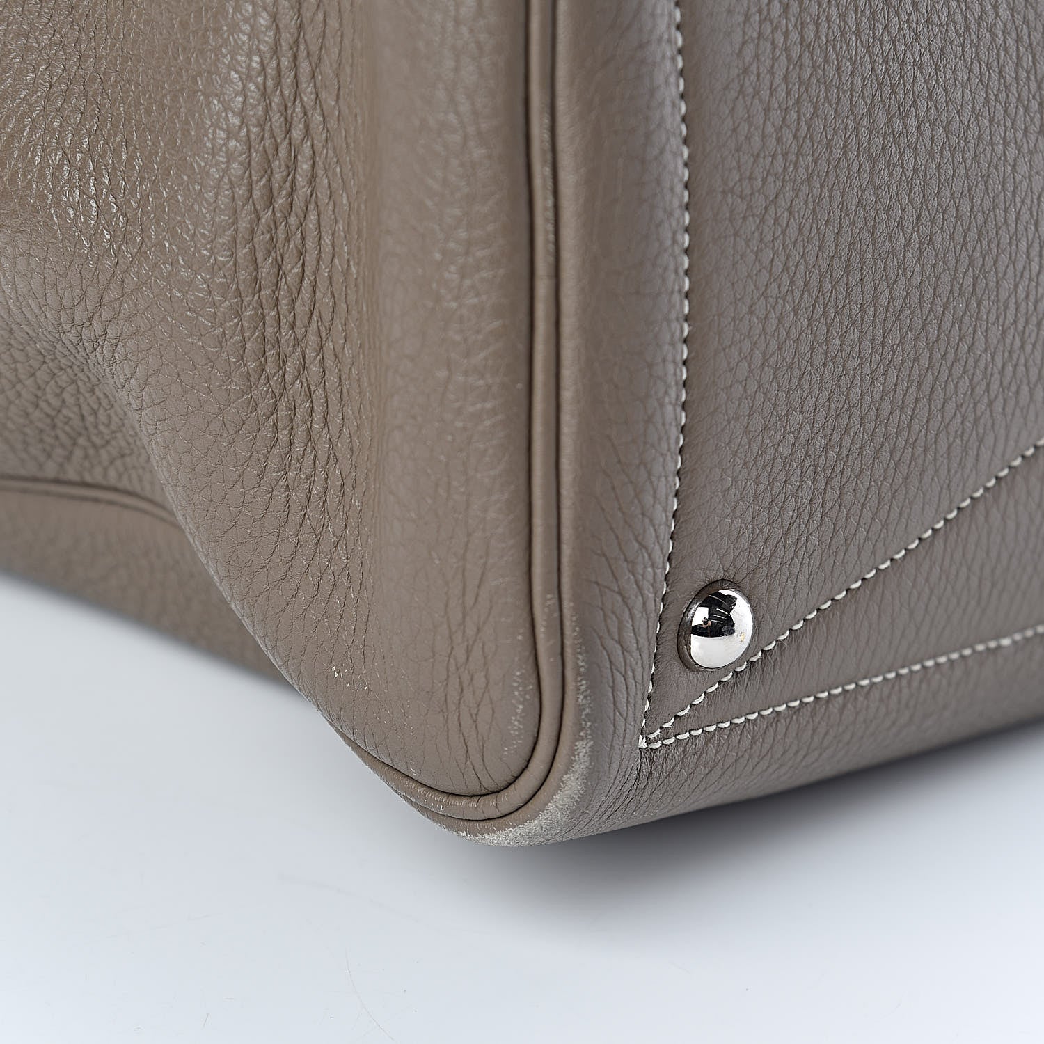 Hermes Taurillon Clemence Victoria II 35 Etoupe 15 of 18