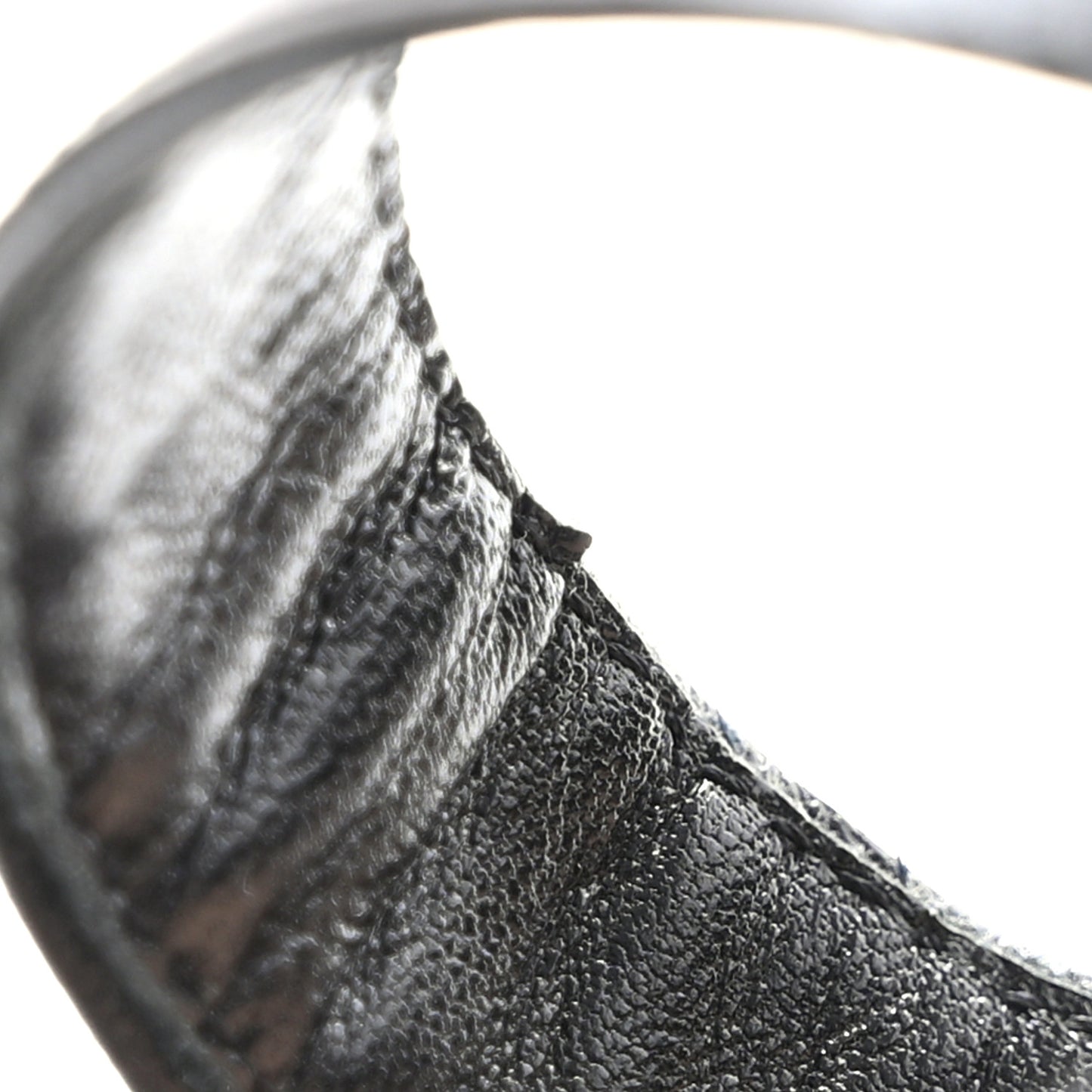 Brushed Calfskin Uniform 30mm Pumps 36 Black