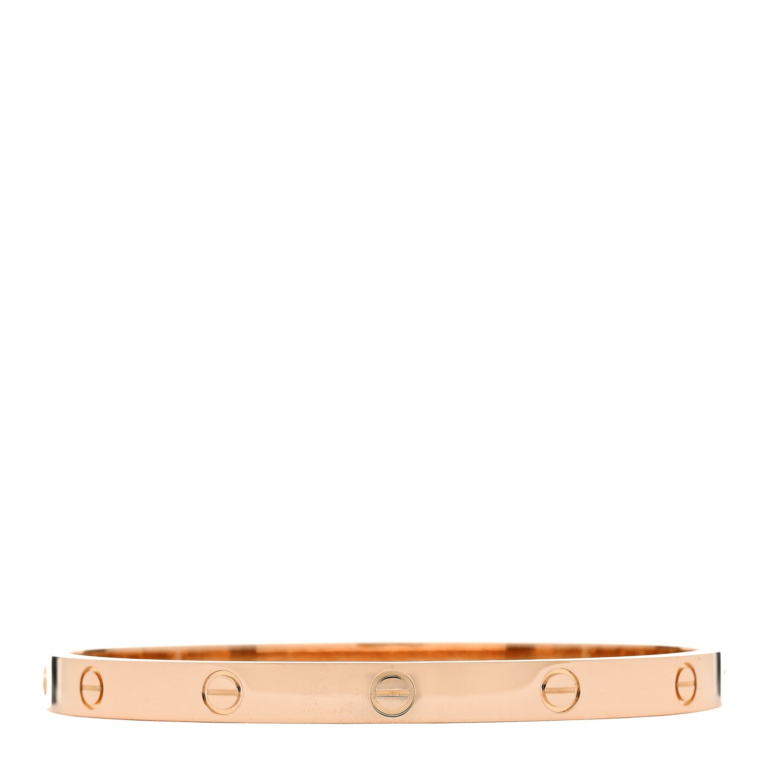 Cartier 18K Pink Gold LOVE Bracelet 20 1 of 9