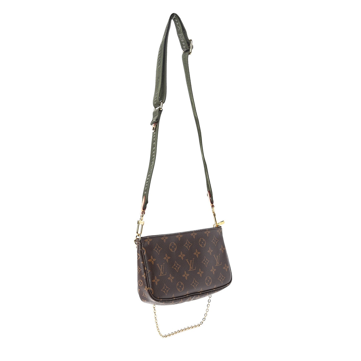 Monogram Multi Pochette Accessories Kaki