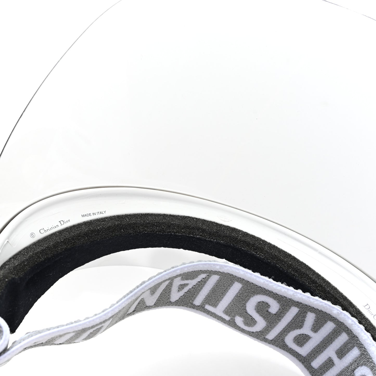 Mirrored DiorClub1 Sun Visor Grey