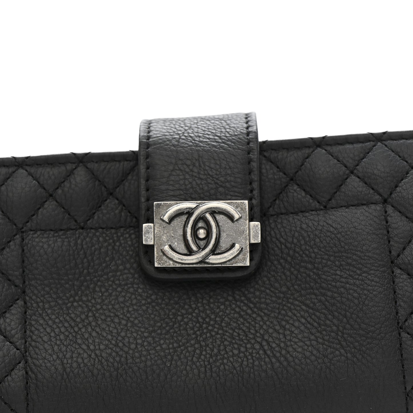 Calfskin Boy Reverso Mini Pochette Black