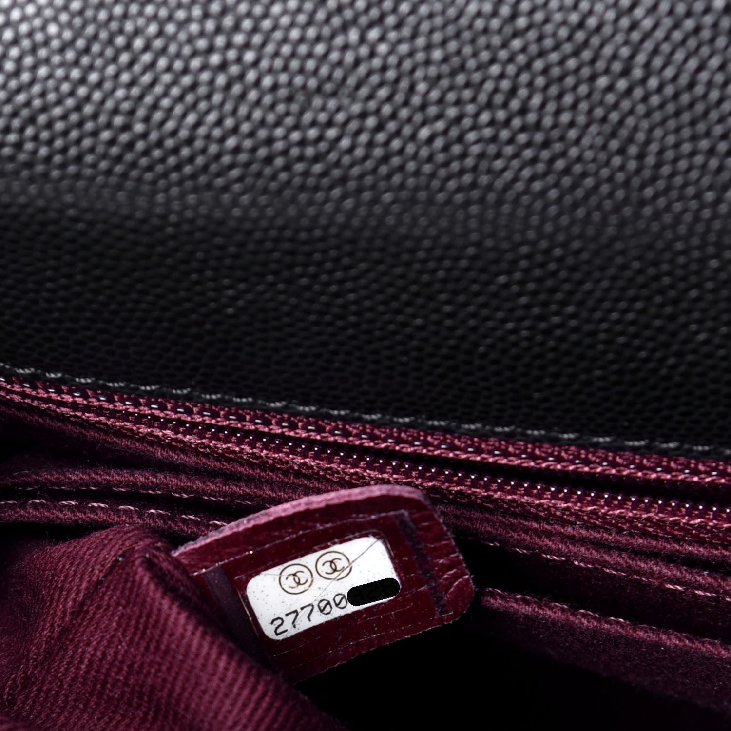 Chanel Caviar Quilted Mini Coco Handle Flap Black 8 of 11