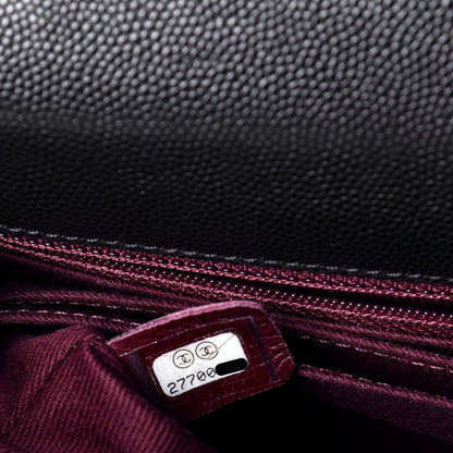 Chanel Caviar Quilted Mini Coco Handle Flap Black 8 of 11