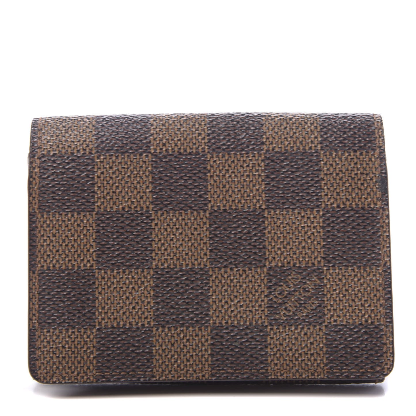 Damier Ebene Business Card Holder