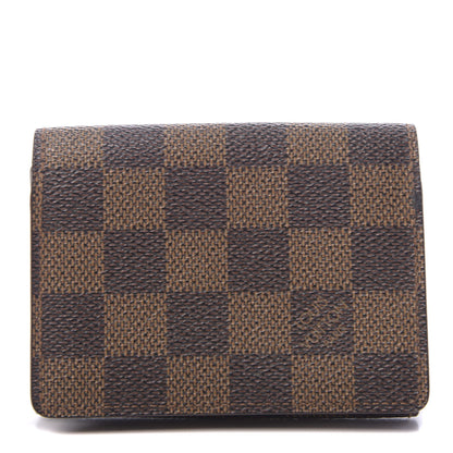 Louis Vuitton Damier Ebene Business Card Holder 1 of 6