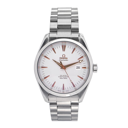 Omega Stainless Steel 42mm Seamaster Aqua Terra 150M Master Co-Axial Automatic Watch White 2502.34 1 of 4