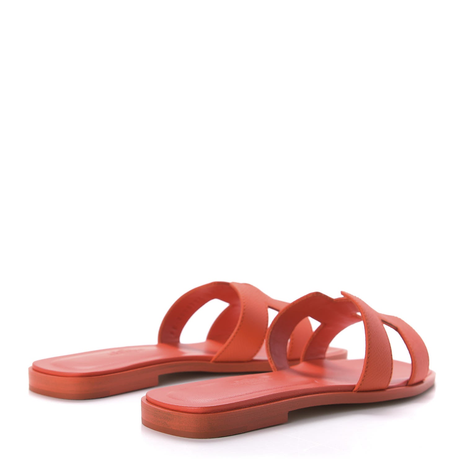 Hermes Epsom Oran Sandals 36 Orange Poppy 4 of 9