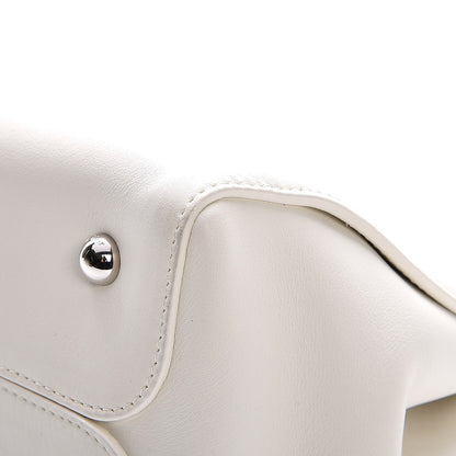 Christian Dior Calfskin Medium Bar Tote White 9 of 10