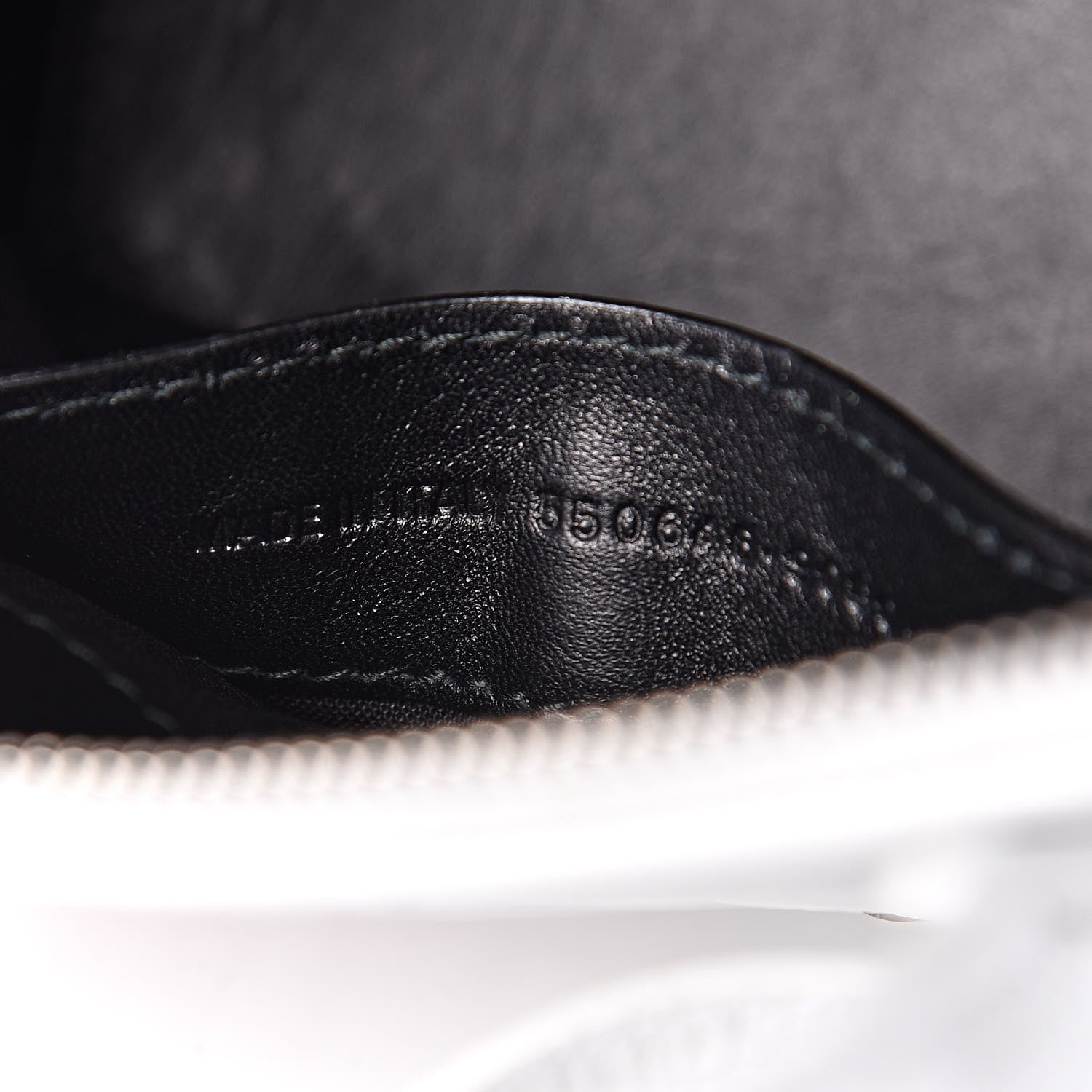 Balenciaga Calfskin Crocodile Embossed XXS Ville Top Handle Bag White Black 7 of 11