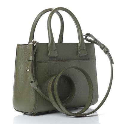 Chanel Grained Calfskin Mini Neo Executive Shopper Tote Khaki 2 of 5
