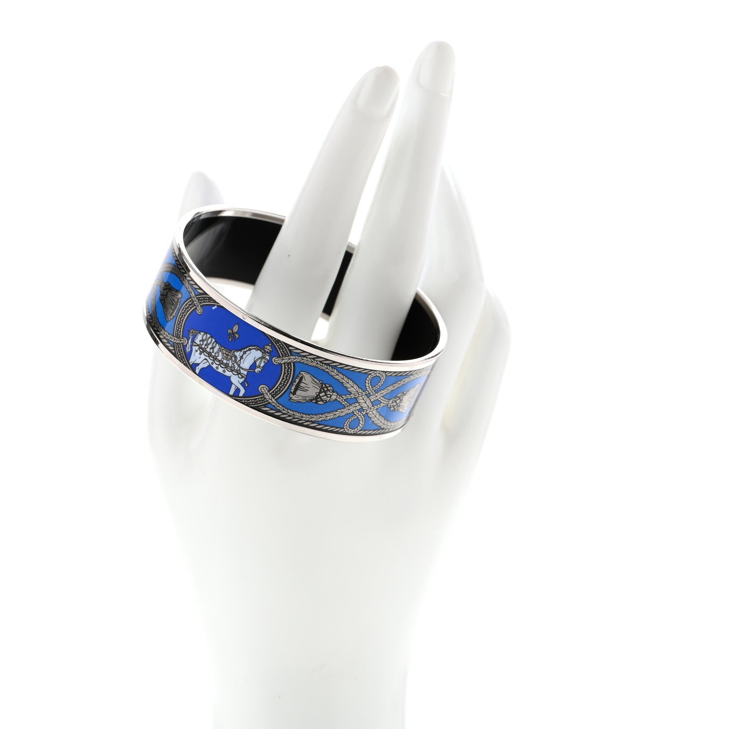 Enamel Printed Wide Grand Apparat Bracelet 65