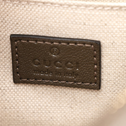 Gucci Sakai Be Green Calfskin Diagonal Stitched Small Blondie Shoulder Bag Craclet Brown 6 of 10
