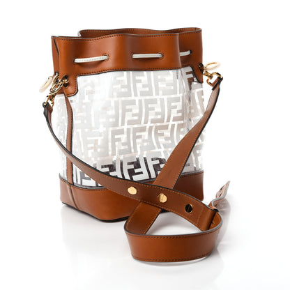 Fendi TPU FF Vitello Aura F is Fendi Grande Mon Tresor Bucket Bag White Cuoio 3 of 10