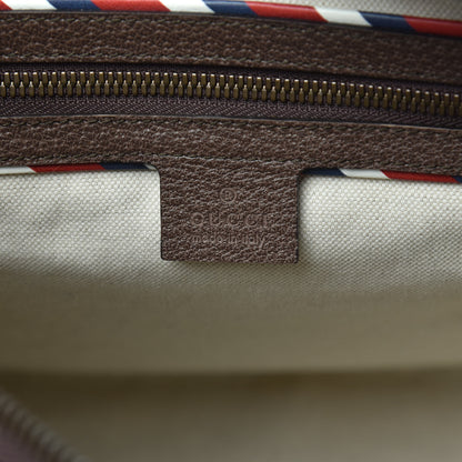 Gucci Soft GG Supreme Monogram Courrier Medium Duffle Bag Beige New Acero Multicolor 5 of 10