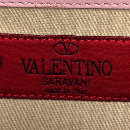Valentino Garavani Vitello Medium Glam Lock Rockstud Flap Water Rose 6 of 14