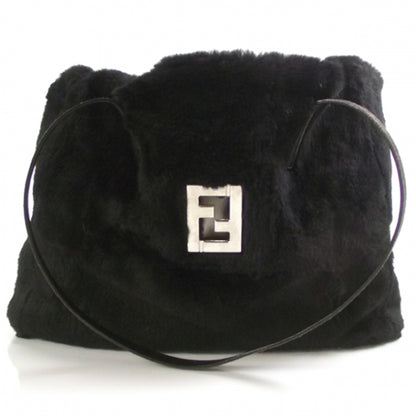 Fendi Rabbit Fur Tote 1 of 9