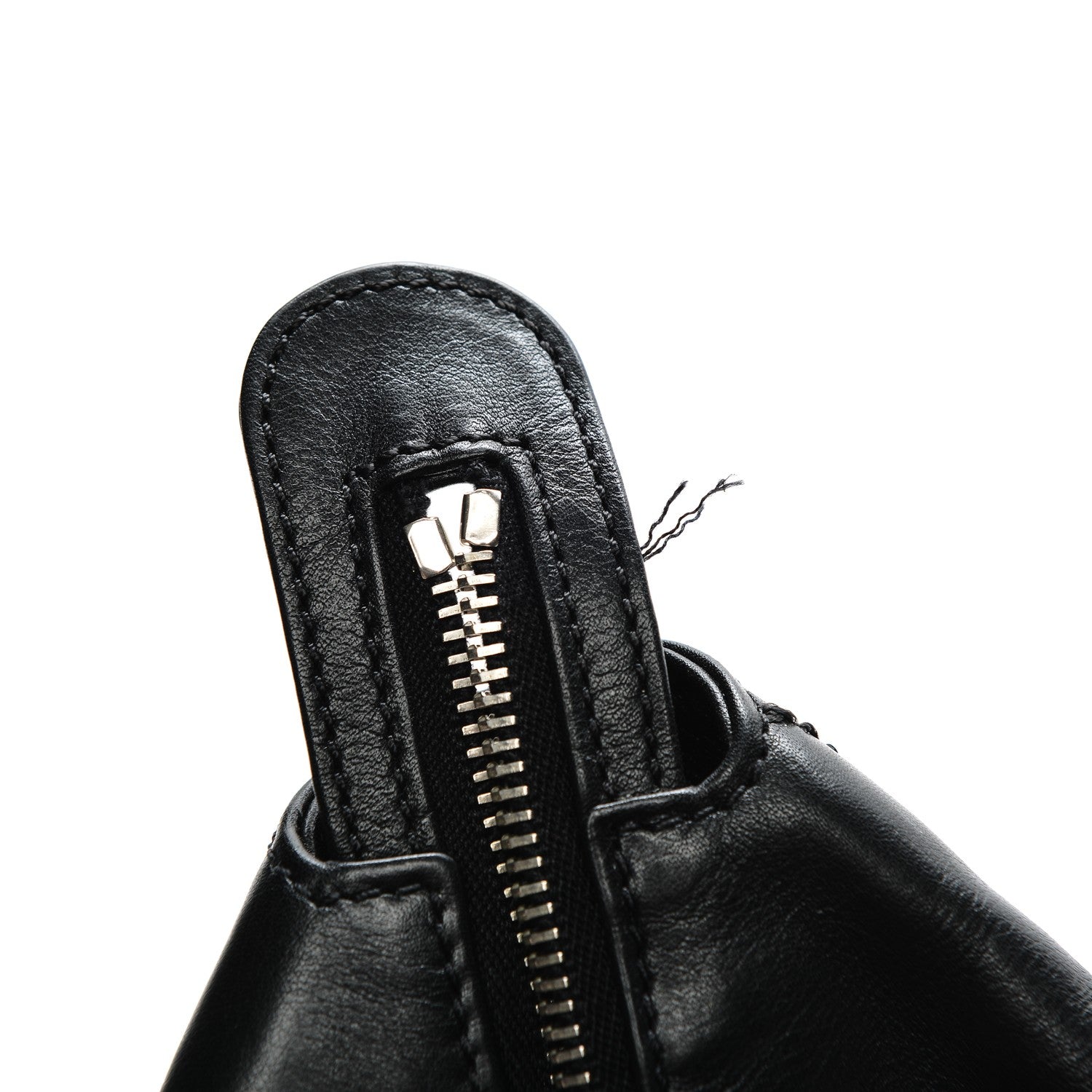 Chanel Calfskin Modern Chain Rhodoid Hobo Black 8 of 8