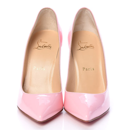 Christian Louboutin Patent Pigalle Follies 100 Pumps 37 Eglantine 2 of 10
