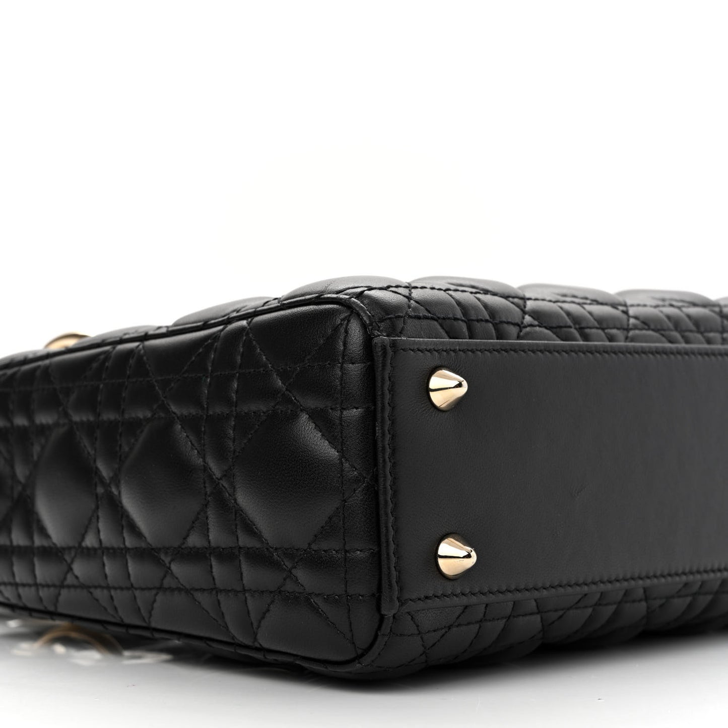 Lambskin Cannage Small My ABCDior Lady Dior Black