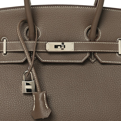 Hermes Togo Birkin 35 Etoupe 8 of 13