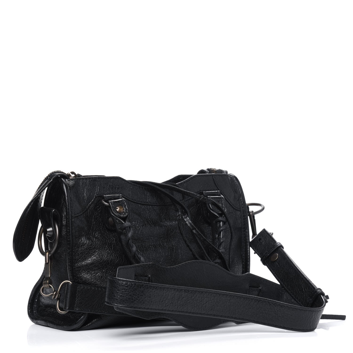 Balenciaga Agneau Classic Hardware Mini City Black 2 of 5