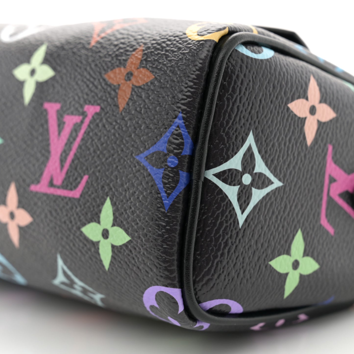 LV X TM Monogram Multicolor Nano Speedy Black
