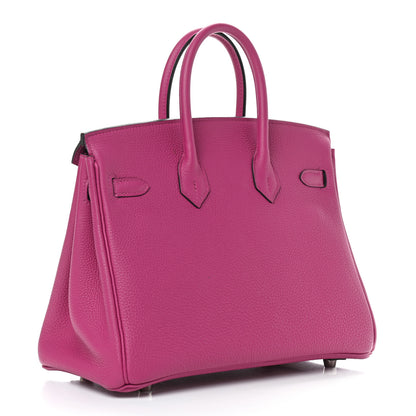Hermes Togo Birkin 25 Rose Pourpre 3 of 20