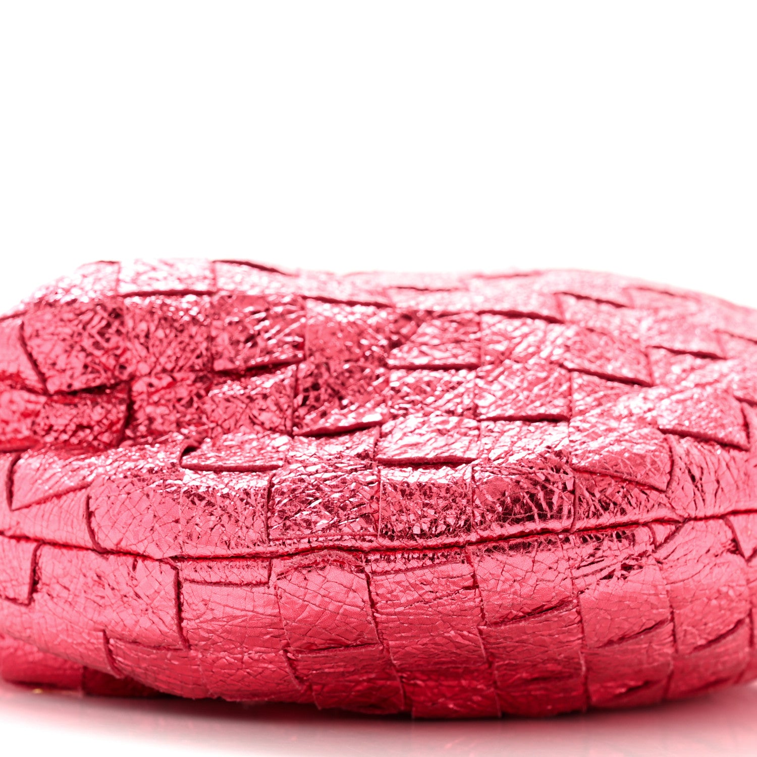 Bottega Veneta Metallic Nappa Intrecciato Mini Jodie Lollipop 9 of 12