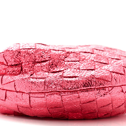 Bottega Veneta Metallic Nappa Intrecciato Mini Jodie Lollipop 9 of 12