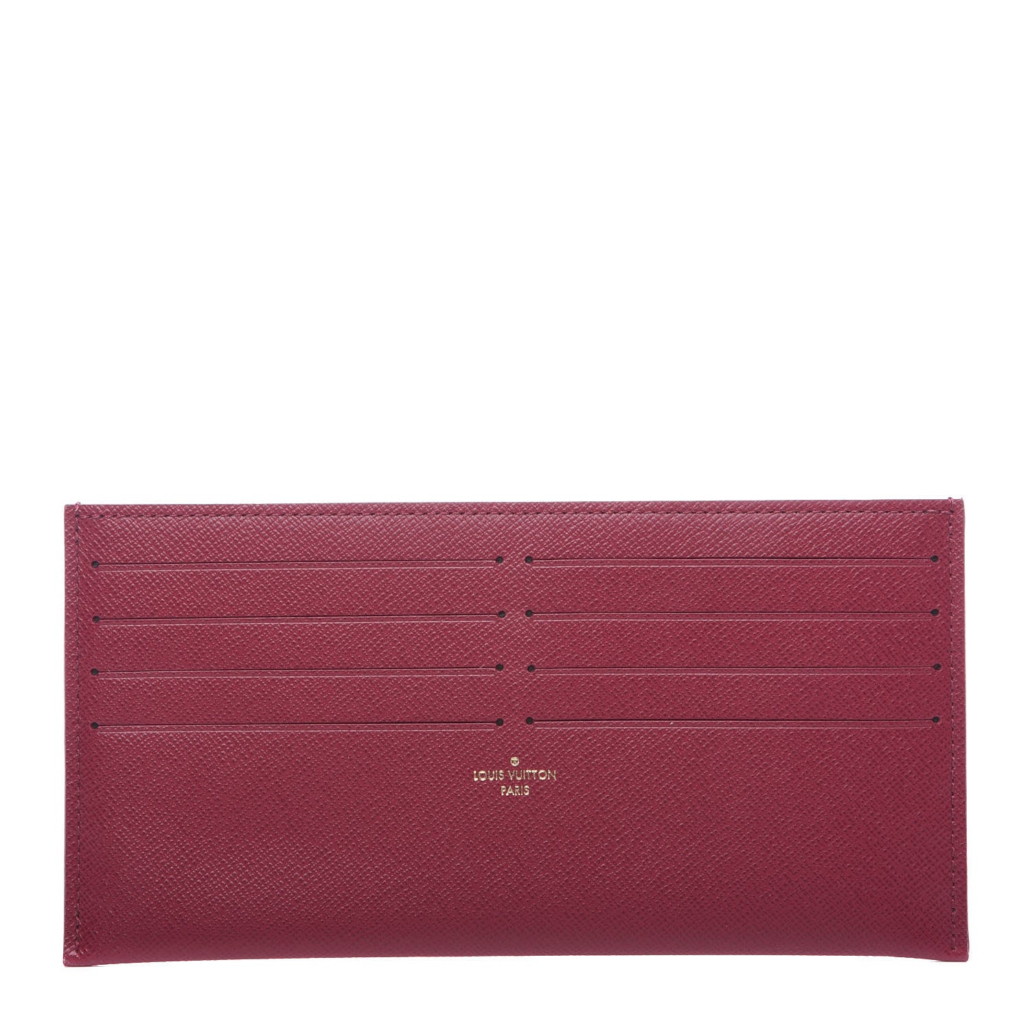 Louis Vuitton Calfskin Felicie Card Holder Insert Fuchsia 1 of 5