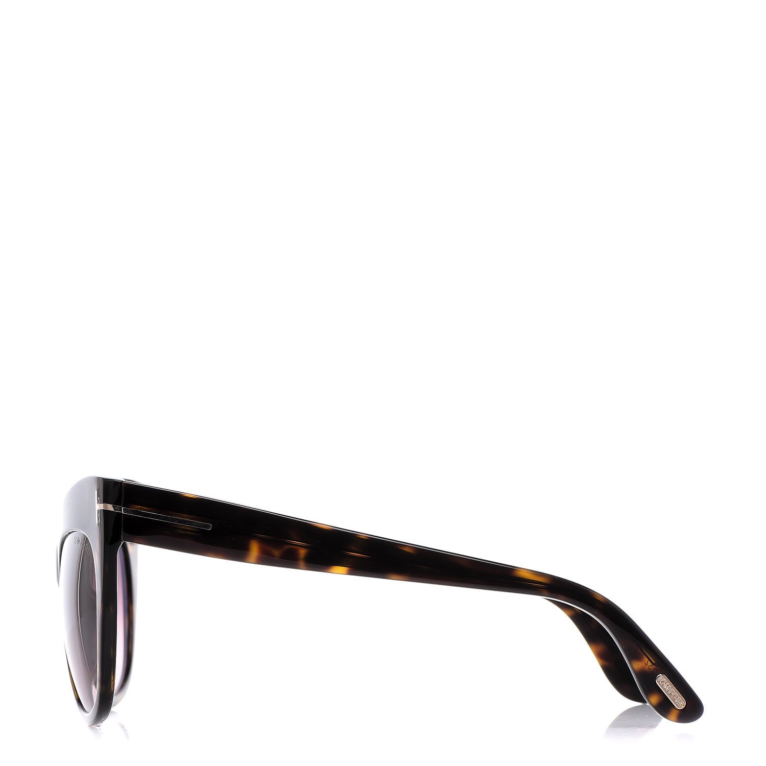 Tom Ford Nika Cat Eye Sunglasses TF523 Havana 3 of 7