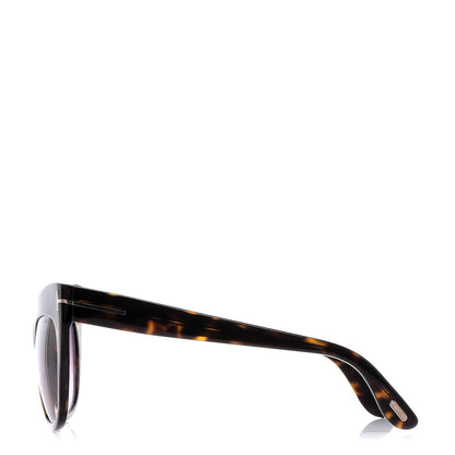 Tom Ford Nika Cat Eye Sunglasses TF523 Havana 3 of 7