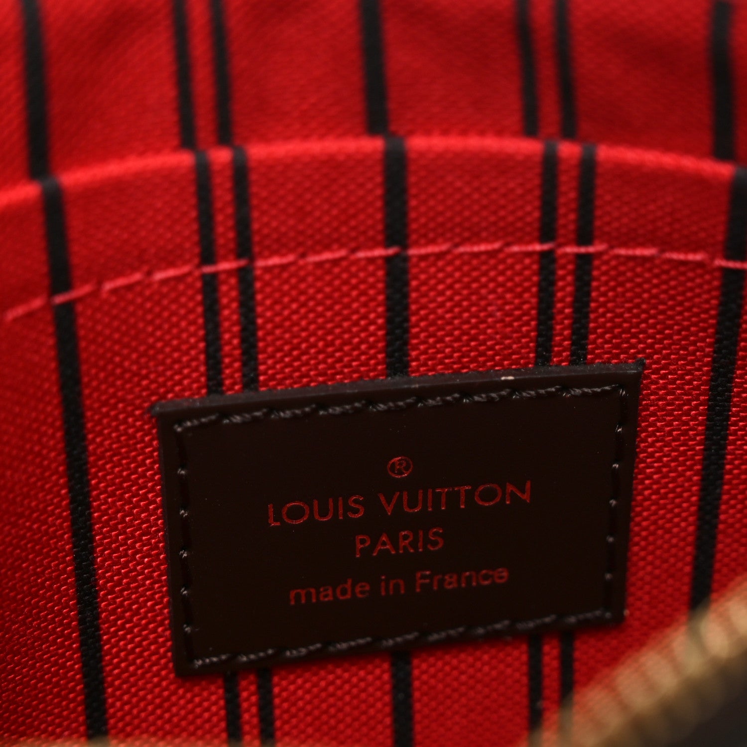 Louis Vuitton Damier Ebene Neverfull PM Pochette 6 of 6