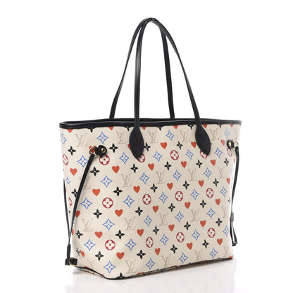 Louis Vuitton Game On Neverfull MM White 3 of 10