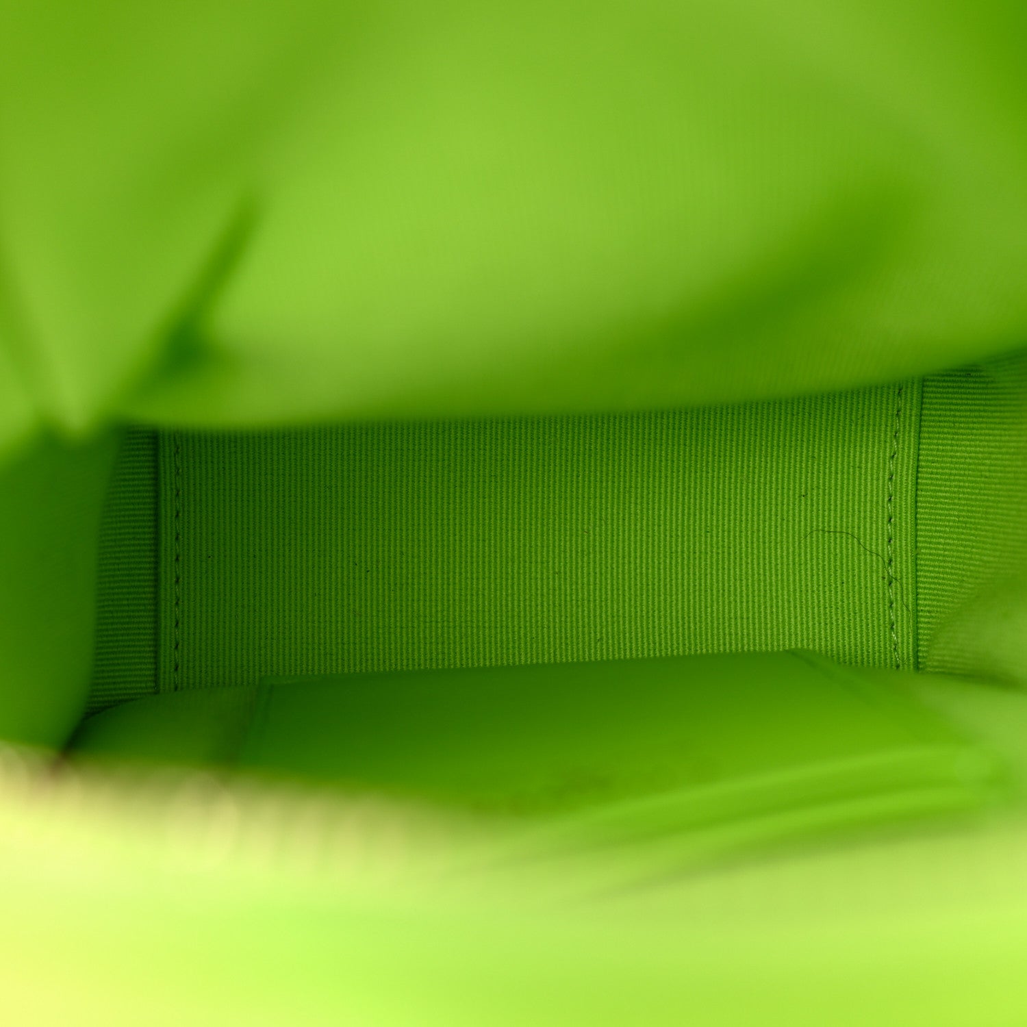 Chanel Caviar Quilted CC Mini Classic Backpack Neon Green 5 of 10