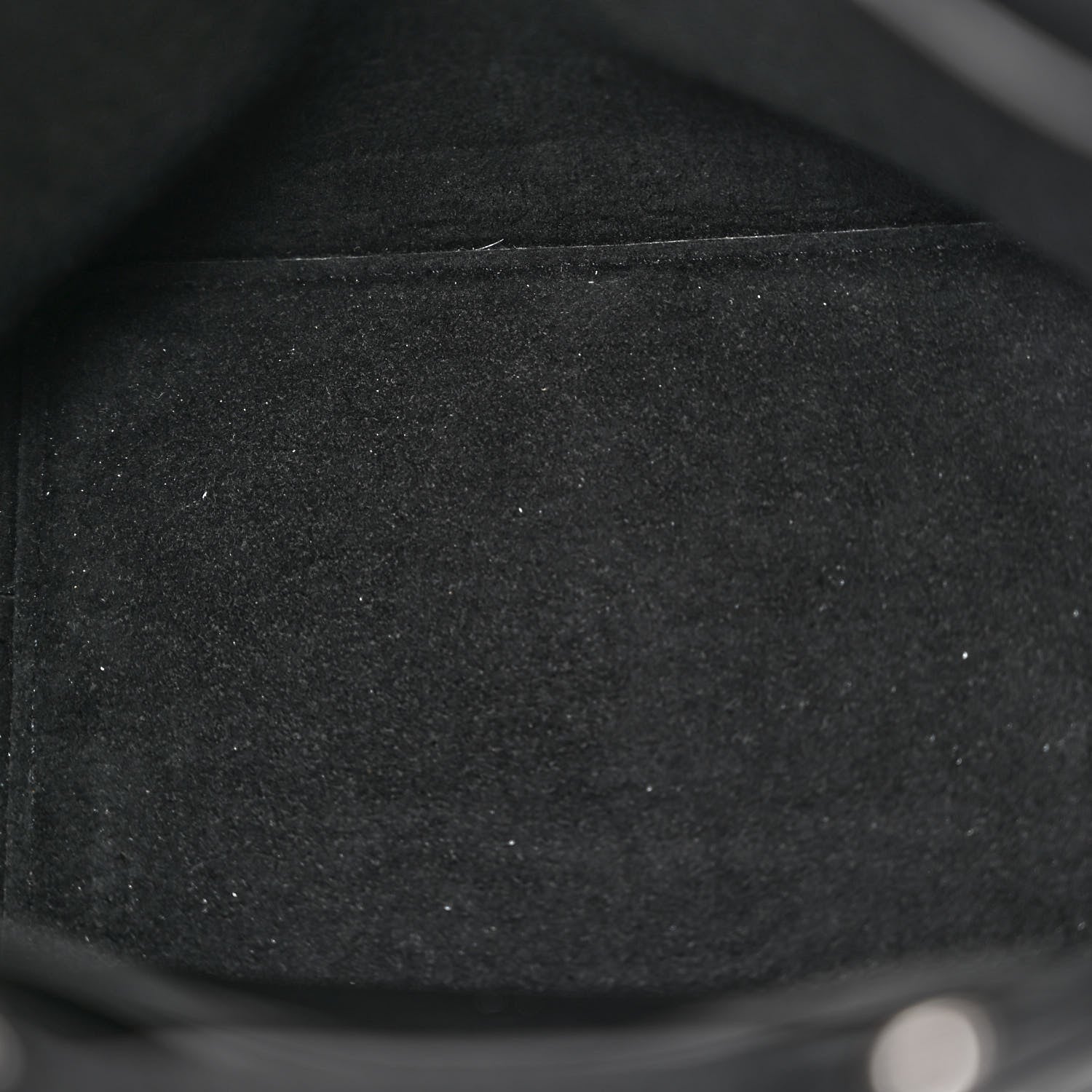 Louis Vuitton Calfskin Nano Lockme Bucket Black 5 of 9