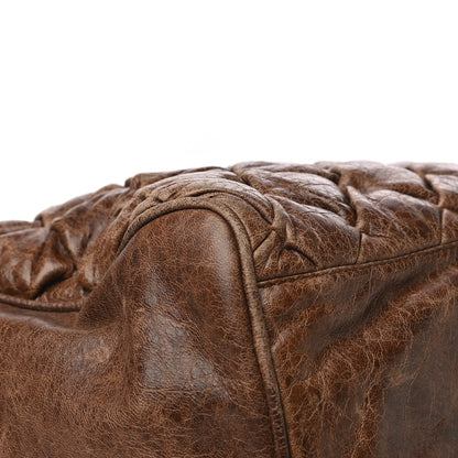Balenciaga Chevre Quilted Matelasse MM Sienna 13 of 17