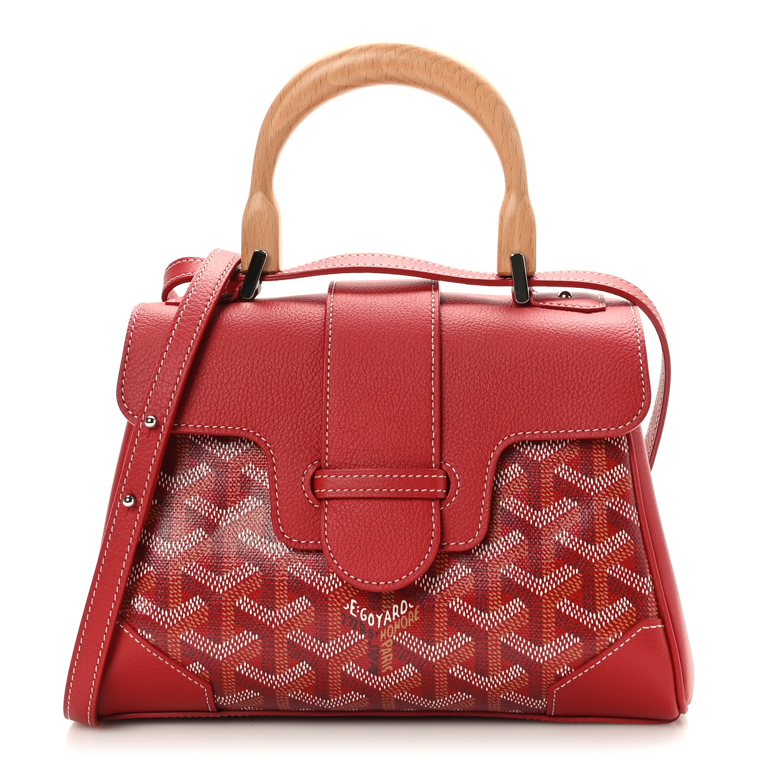 Goyard Goyardine Saigon Mini Red 1 of 7