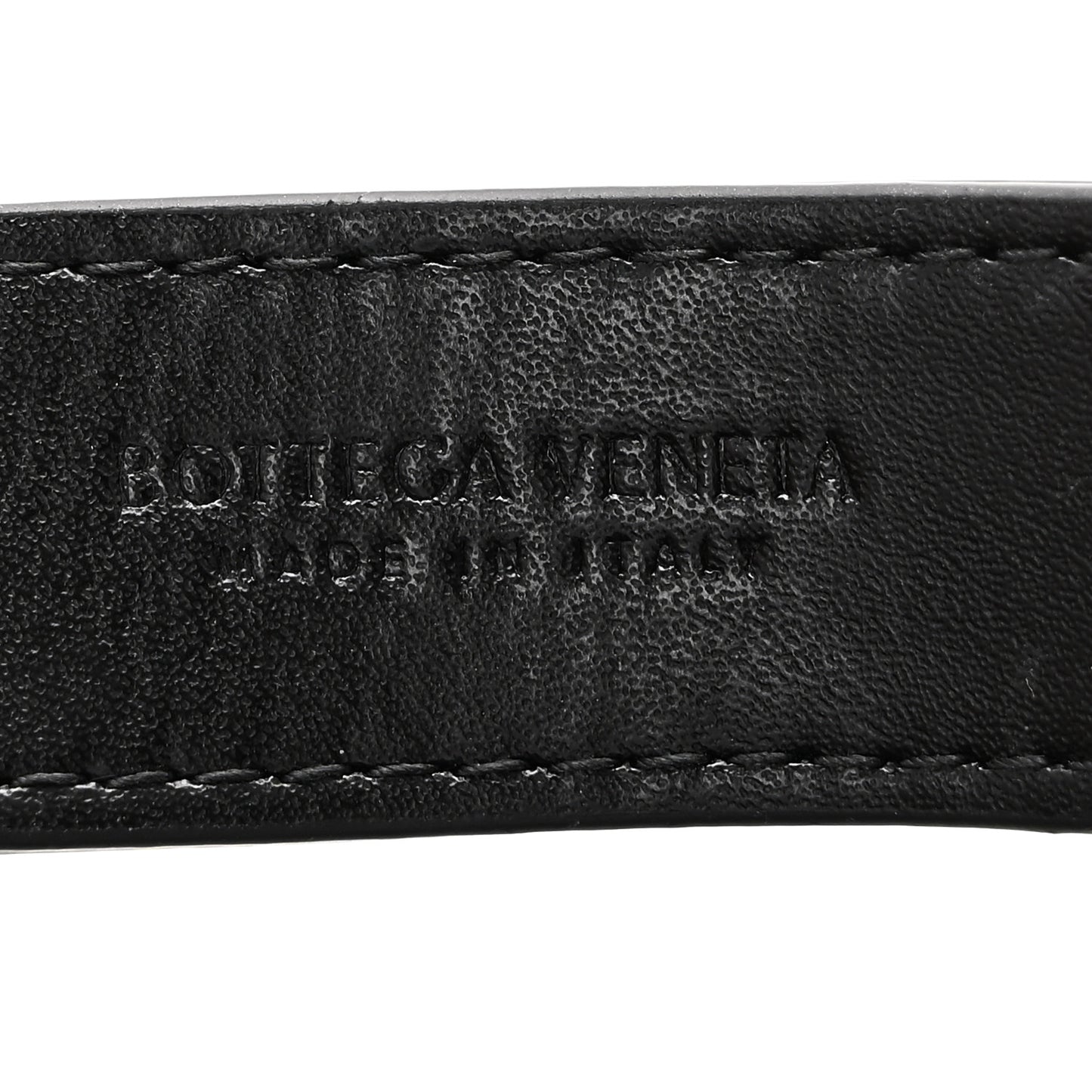 Nappa Maxi Intreccio The Belt Cassette Bag Black