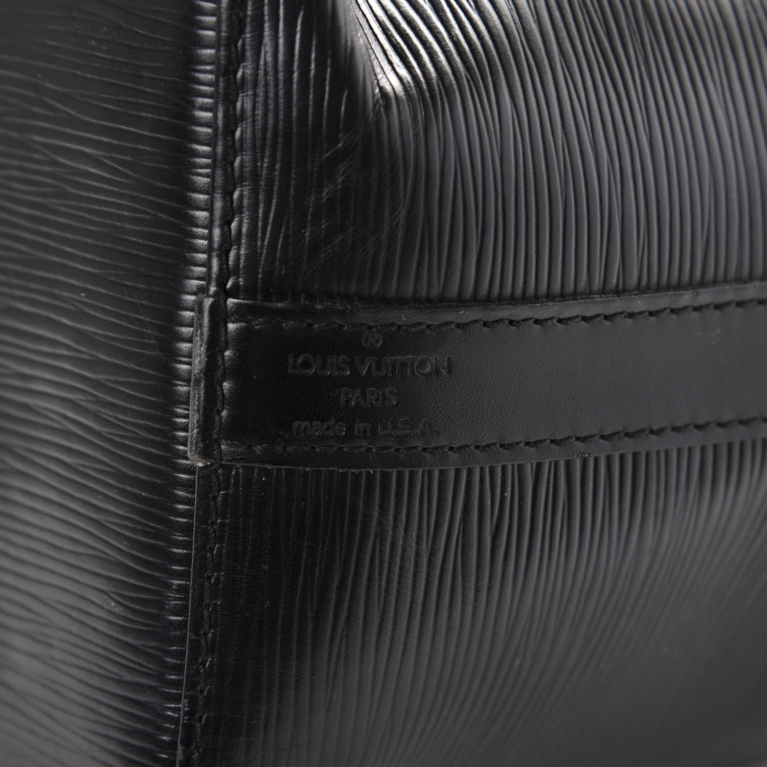 Louis Vuitton Epi Petit Noe Black 9 of 10