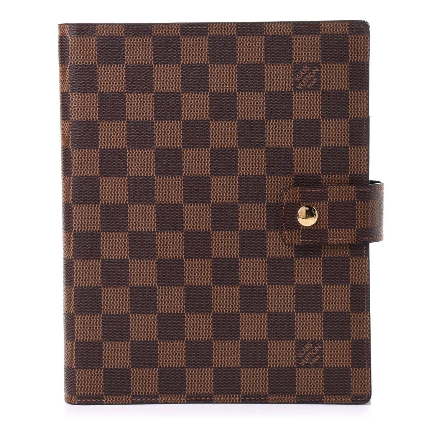 Damier Ebene Large Ring Agenda Cover